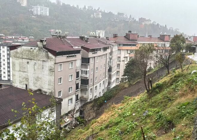 Çayeli’nde Heyelan: 1 Ölü, 4 Yaralı